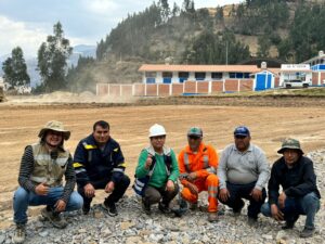 Construcción estadio Pampa Cochabamba  Foto: Amasba